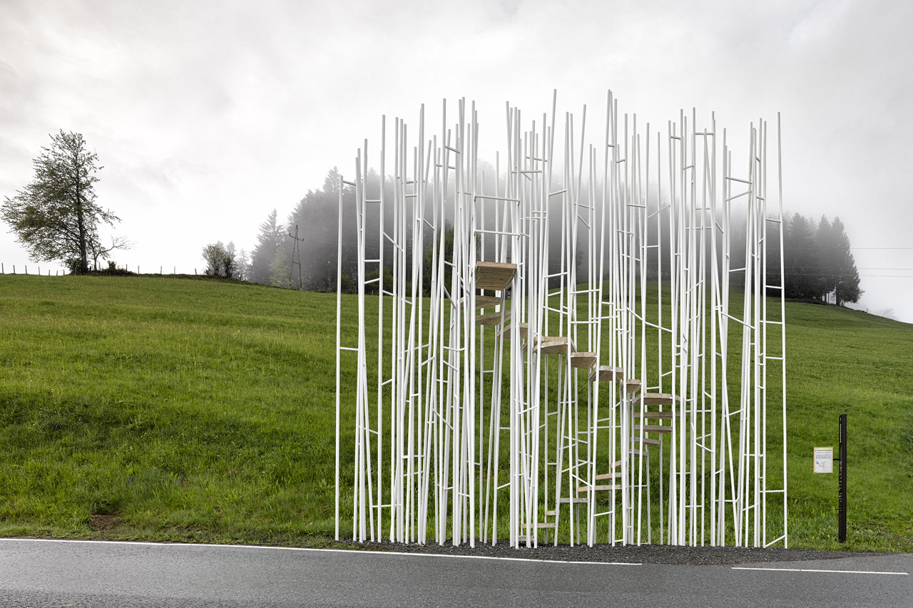 Остановка Bränden. Архитектор: Су Фудзимото (Sou Fujimoto), Япония.