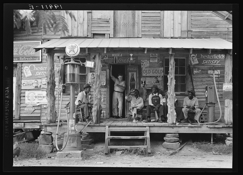 Сельский магазин Старое золото. Гордонтон (Северная Каролина), 1939