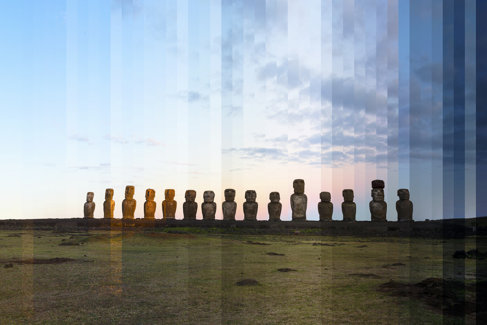 © Richard Silver. Остров Пасхи | Tongariki Easter Island Sunset