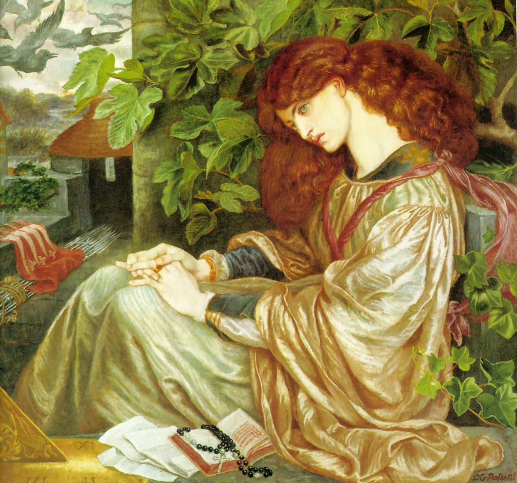La Pia de’ Tolomei — Данте Габриэль Россетти (Dante Gabriel Rossetti)