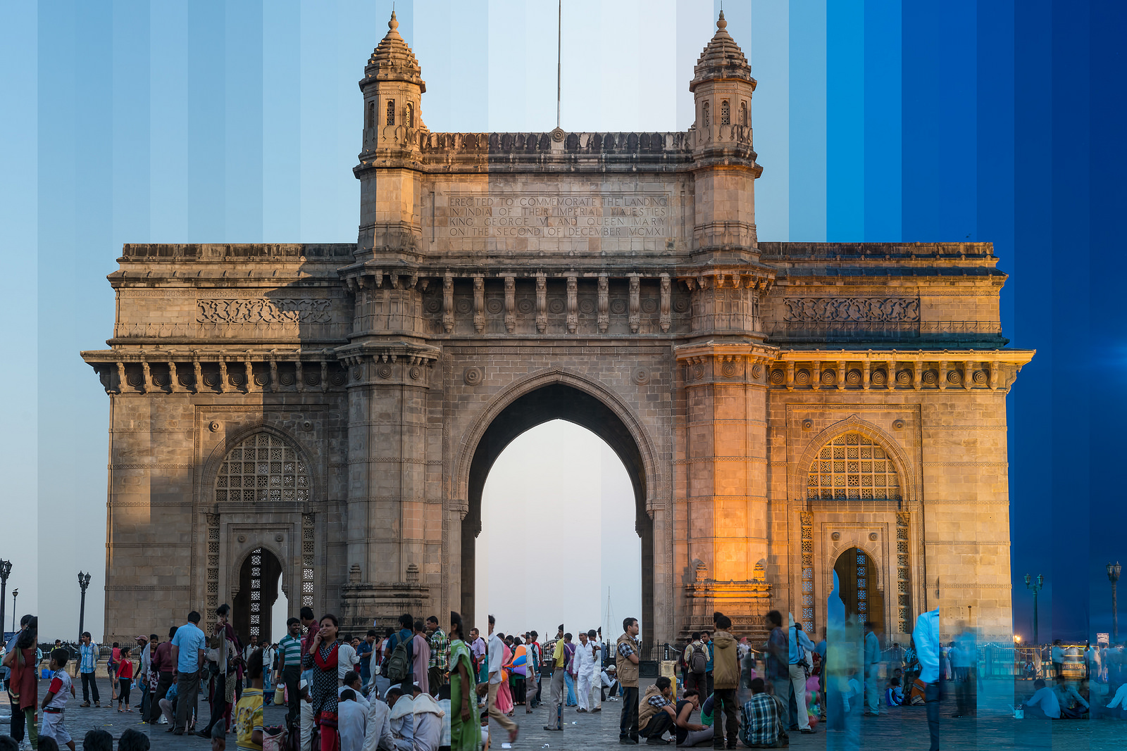 © Richard Silver. Ворота в Индию, Мумбаи — базальтовая арка в индо-сарацинском стиле | Gateway to India, Mumbai, India