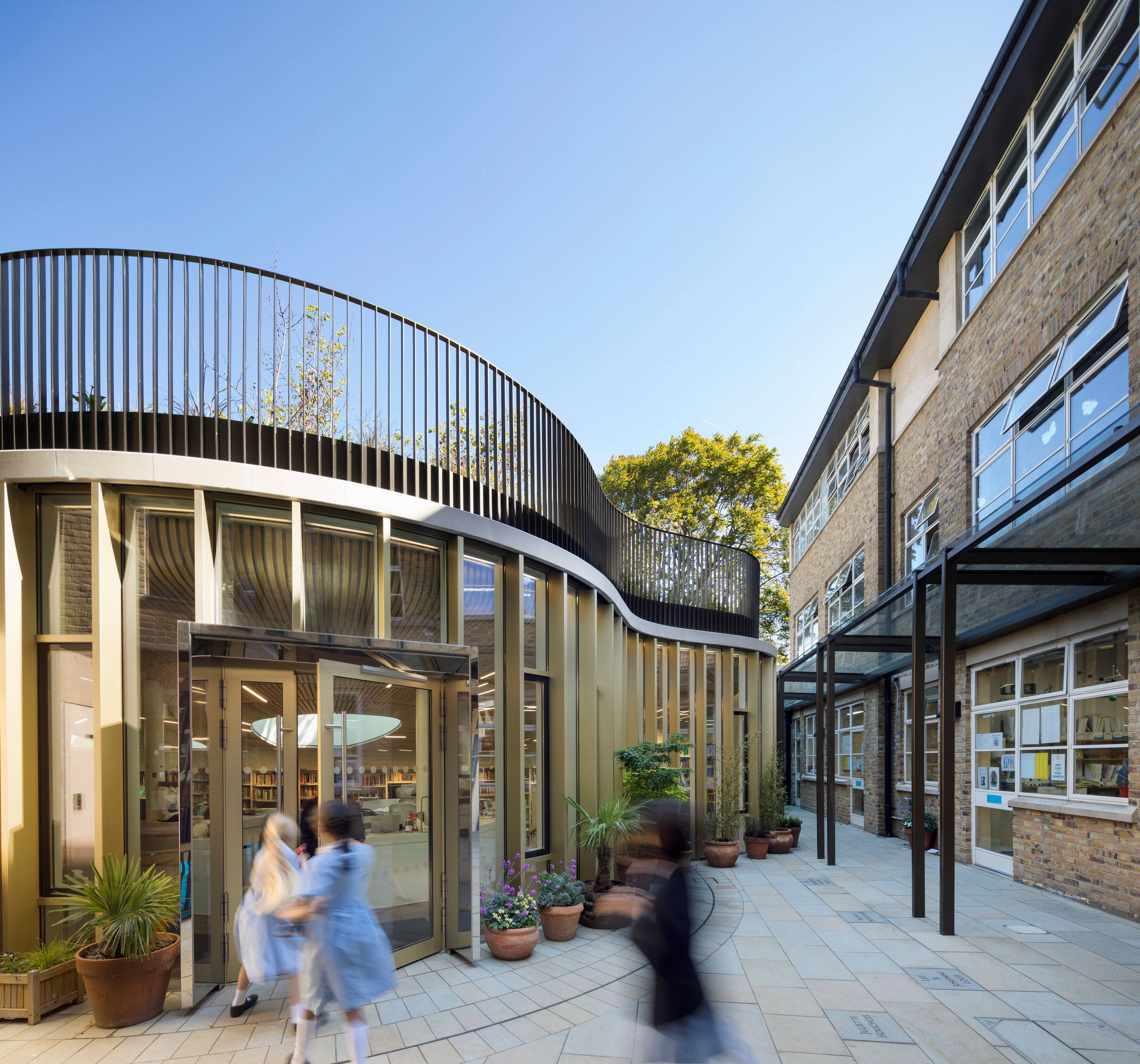 Centre for Creative Learning, Francis Holland School (London, SW1W) by BDP. Photo: Nick Caville