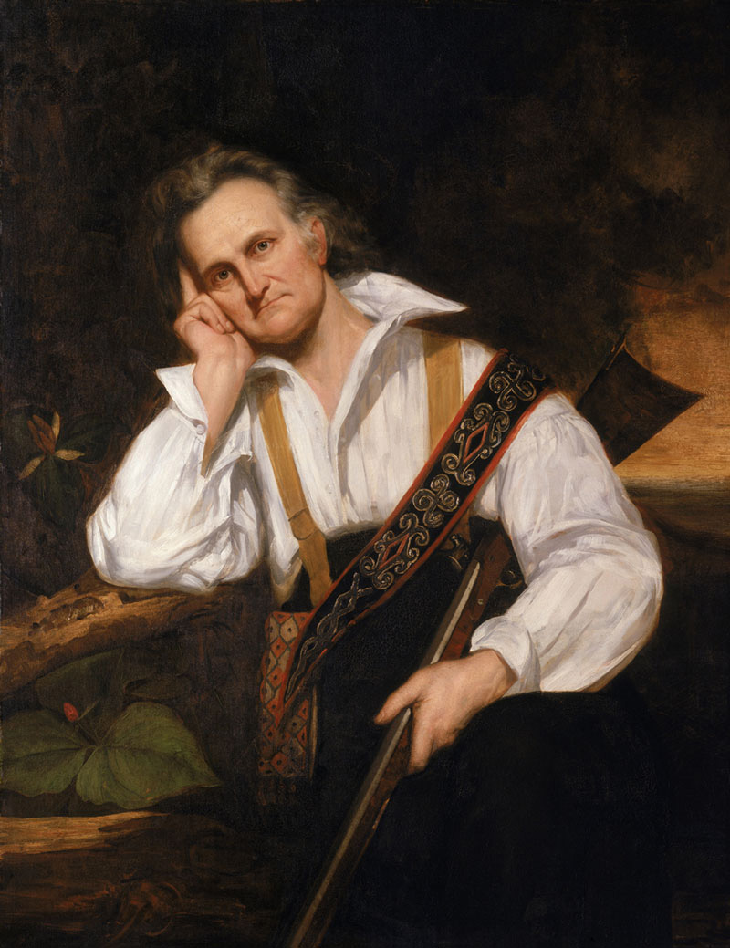 John James Audubon. Painting: George P. A. Healy; Museum of Science, Boston