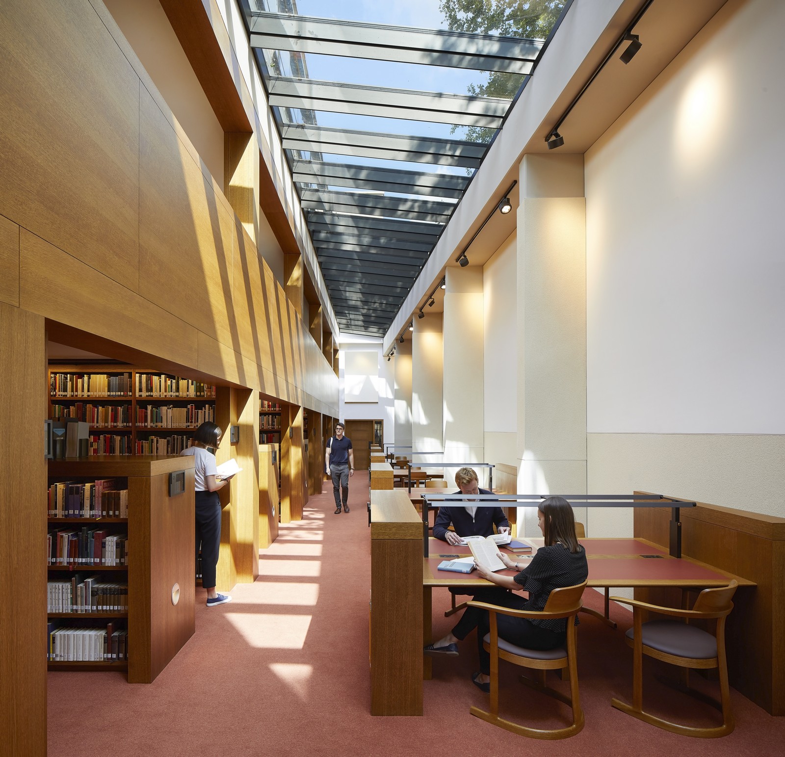 Library and Study Centre St Johns College Oxford University by Wright & Wright Architects