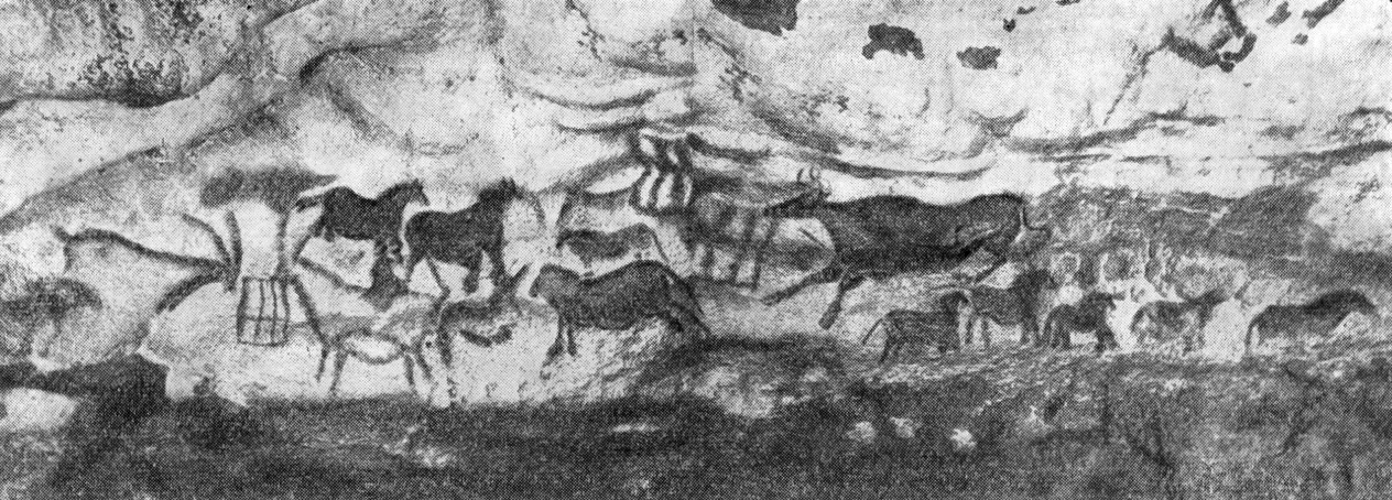 12. Полихромная живопись пещеры Ласко (Франция)