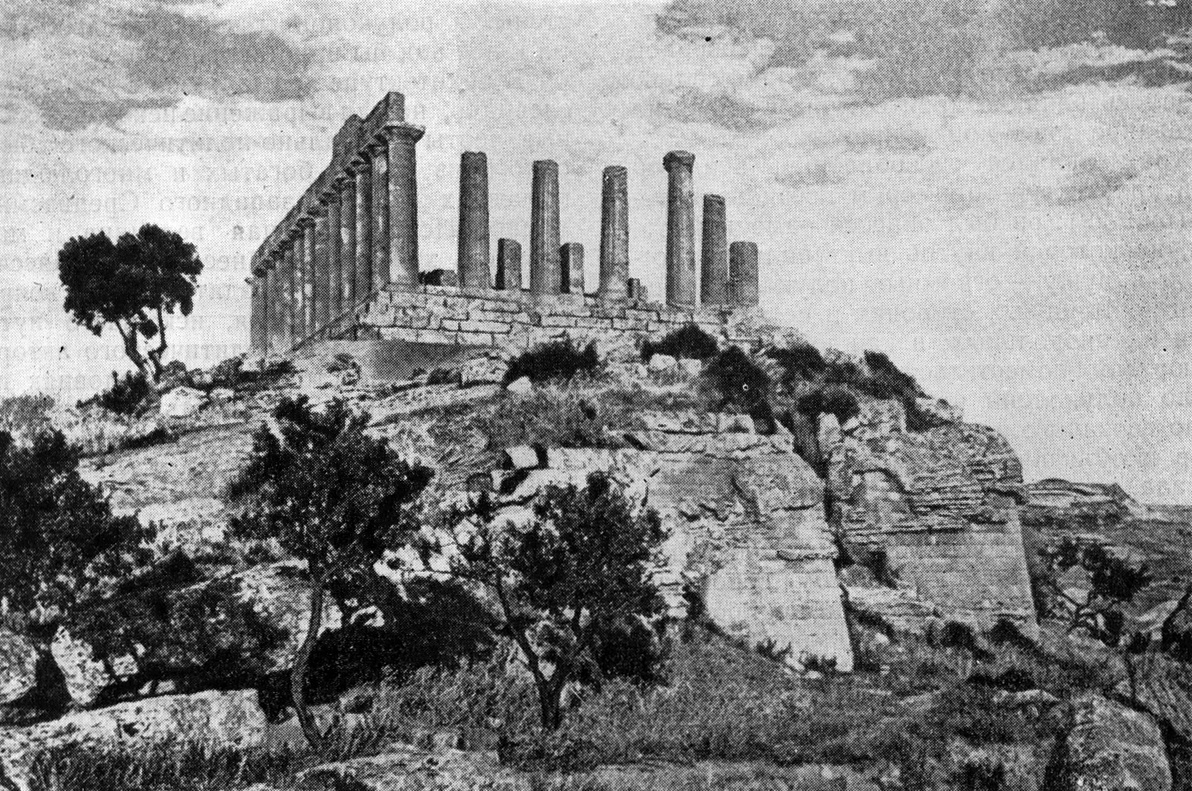 Акрагант. Храм Геры (Юноны Лацинии), около 450 г. до н. э.