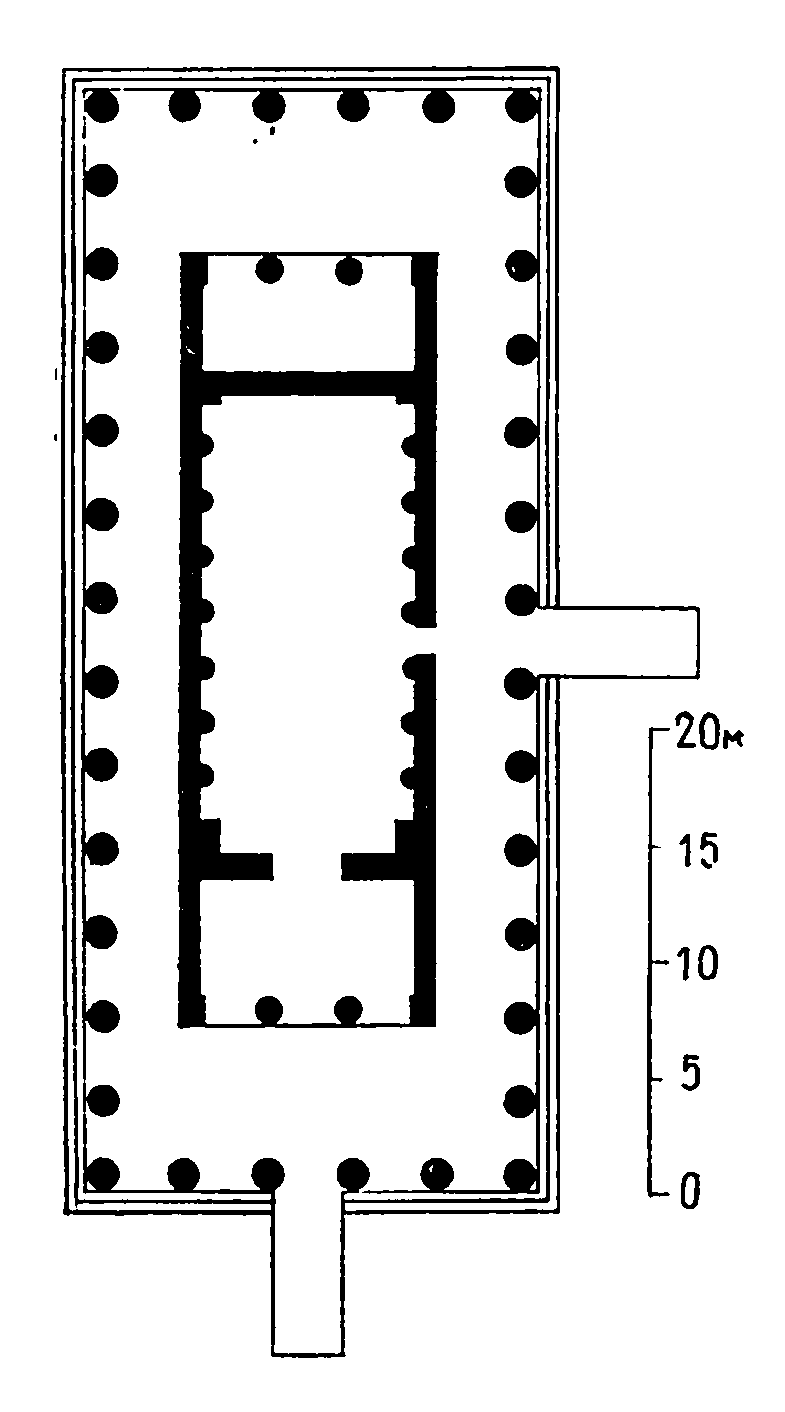 Тегея. Храм Афины Алеи, 1-я половина IV в. до н. э., Скопас