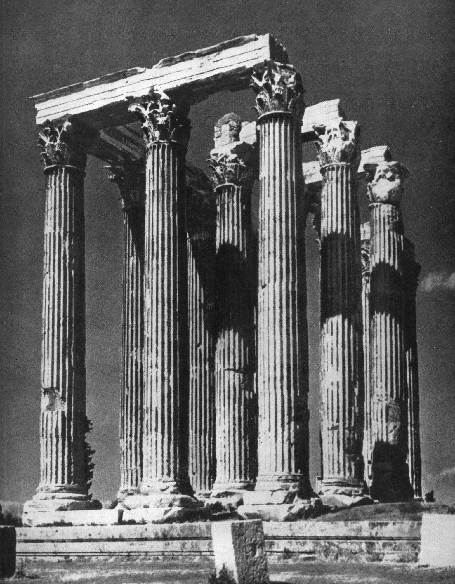 Афины. Храм Зевса Олимпийского, II в. до н. э.