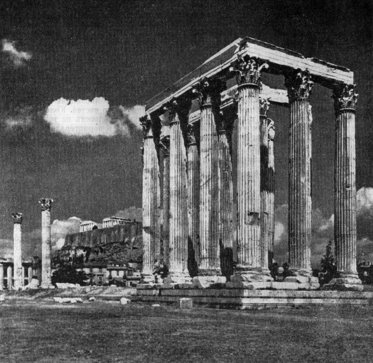 1. Афины. Храм Зевса Олимпийского