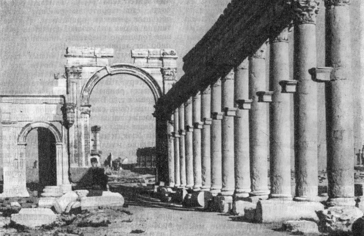 7. Пальмира. Колоннадная улица