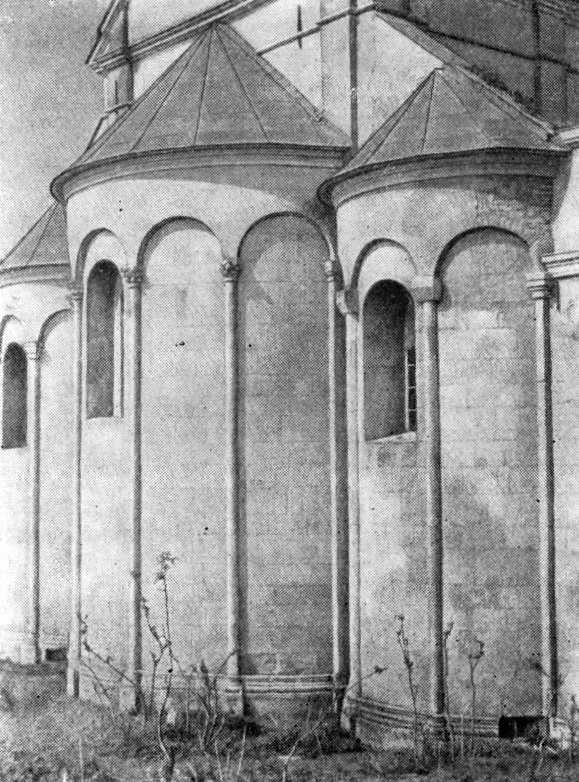 30. Галич. Церковь Пантелеймона, XII в. Апсиды