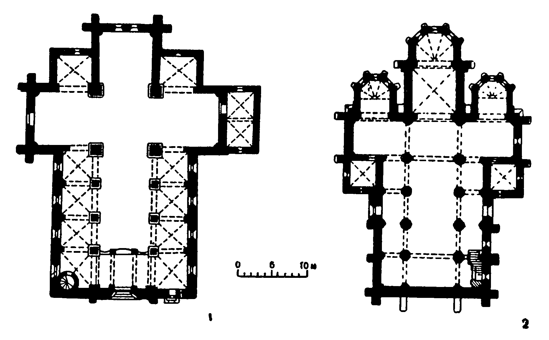 Белапатфальва. Церковь цистерцианского монастыря, начата в 1232 г. (1)