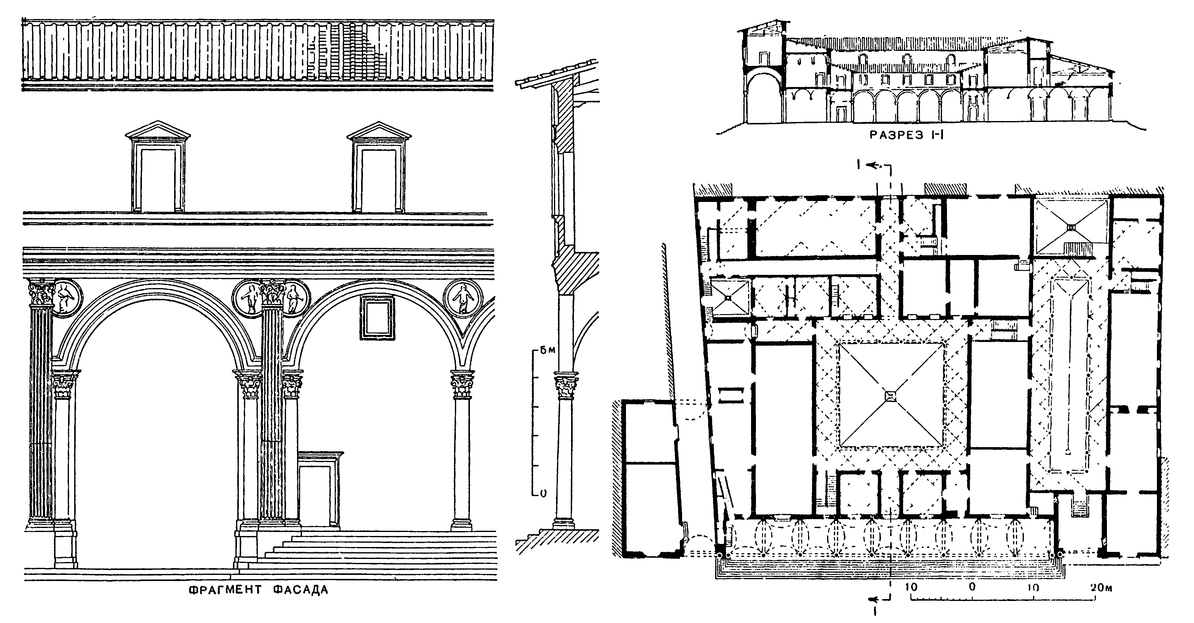 6. Флоренция. Воспитательный дом, 1419—1444 гг. Брунеллеско