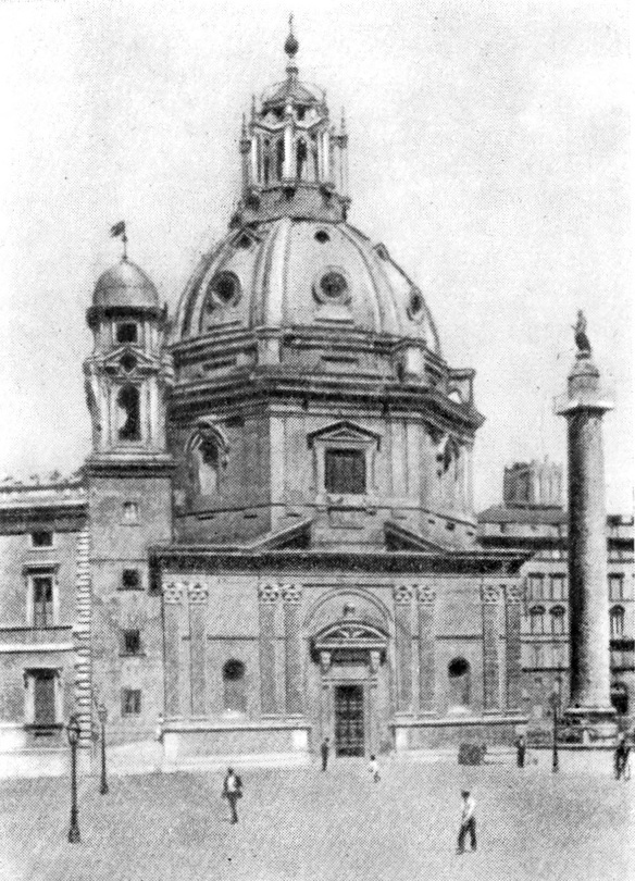 2. Рим. Церковь Санта Мария ди Лорето, 1507 г. Антонио да Сангалло Младший