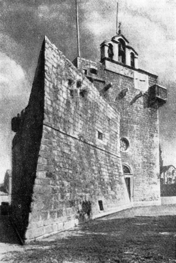 32. Остров Хвар. Врбоско. Церковь-крепость, 1579 г.