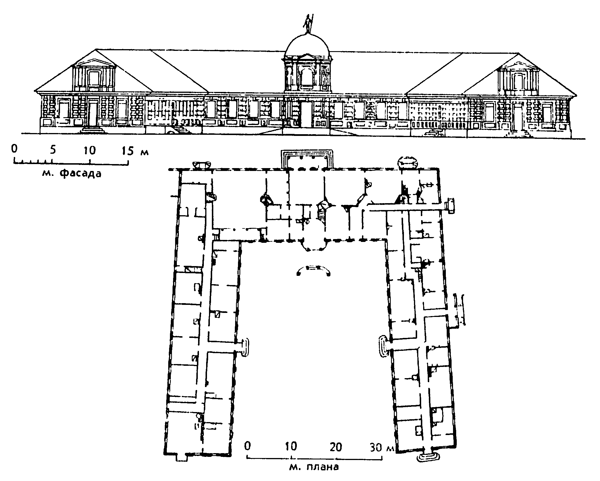 20. Гродно. Дворец Тызенгауза на Городнице, около 1765 г.