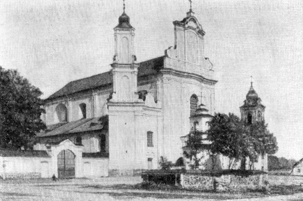 37. Боруны. Униатская монастырская церковь, 1755—1770 гг.