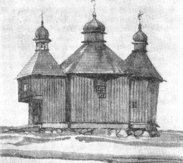 44. Зборово близ Рогачева. Церковь, 1749 г.