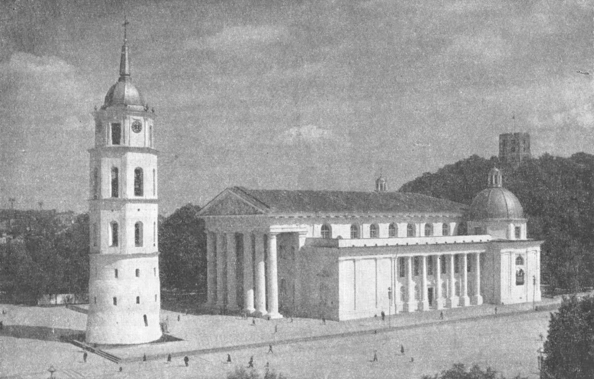 14. Вильнюс. Кафедральный собор, 1783—1812 гг., Л. Стуока-Гуцявичус