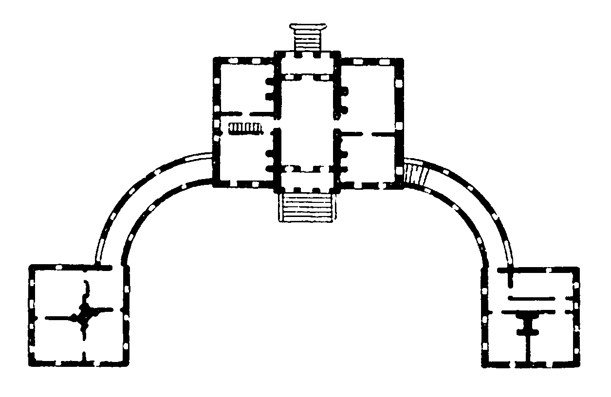 Штат Виргиния. Дом плантатора, Маунт-Эри, 1758 г.