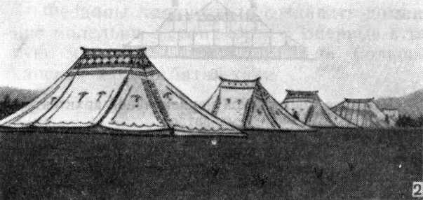 монгольские палатки (май-ханы)
