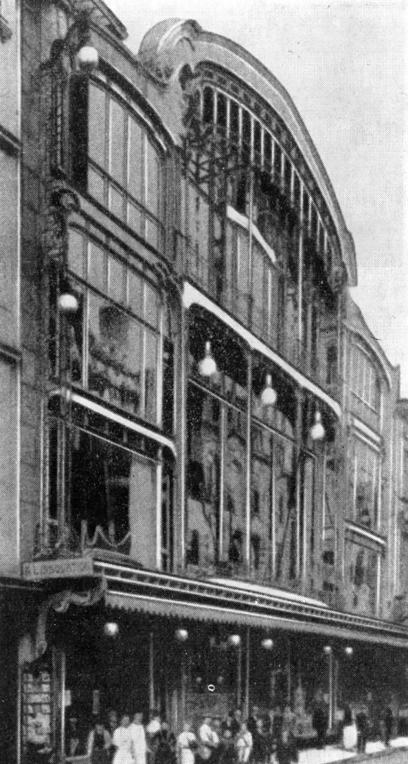 8. Брюссель. Магазин «Инновассион», 1901 г. В. Орта́. Общий вид