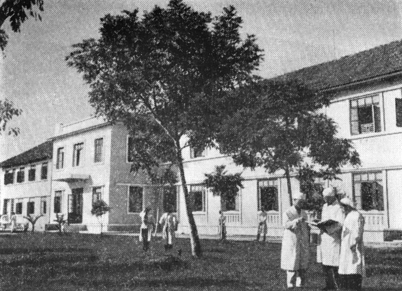 8. Ханой. Здание больницы. 1963 г. Общий вид