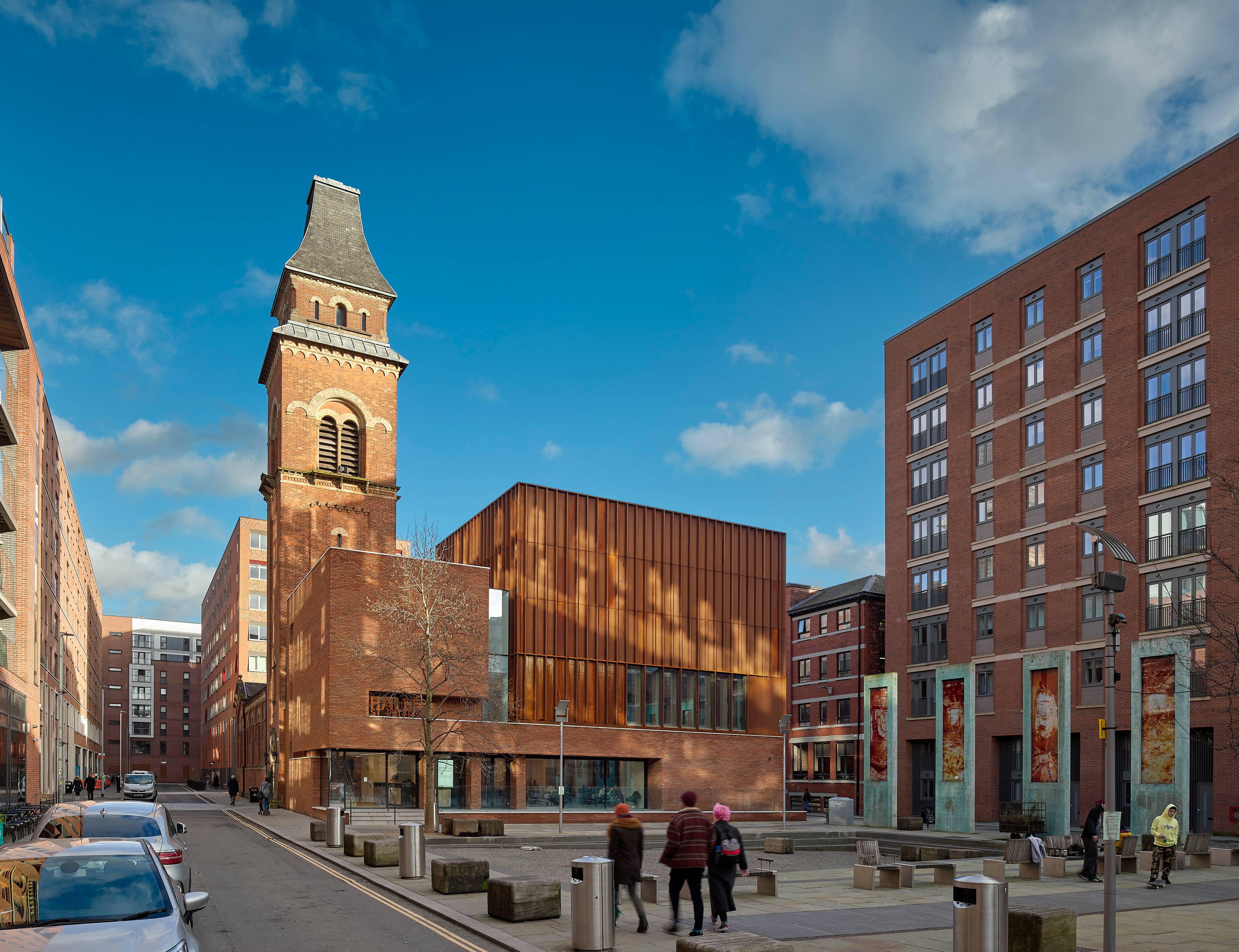 The Oglesby Centre at Hallé St Peter's (Manchester) by stephenson hamilton risley STUDIO. Photo: Daniel Hopkinson