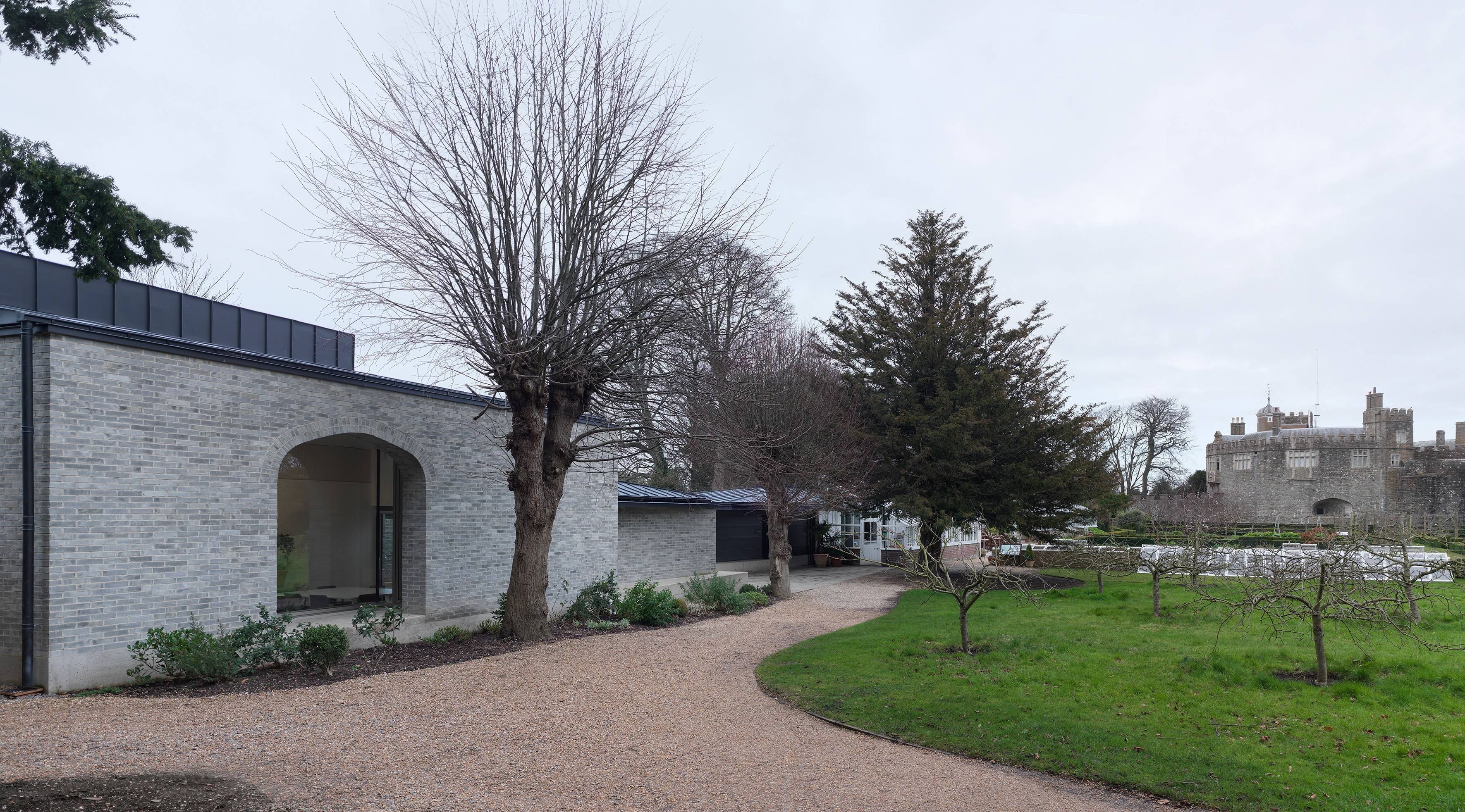 Walmer Castle and Gardens Learning Centre (Dover) by Adam Richards Architects. Photo: Brotherton-Lock