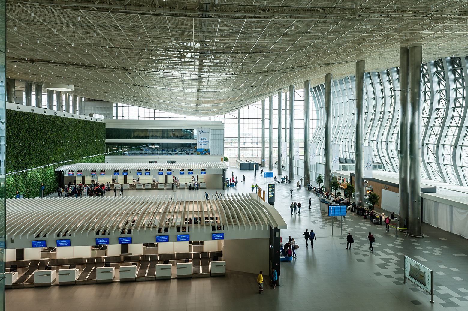 Международный аэропорт «Симферополь». Проект UNK project