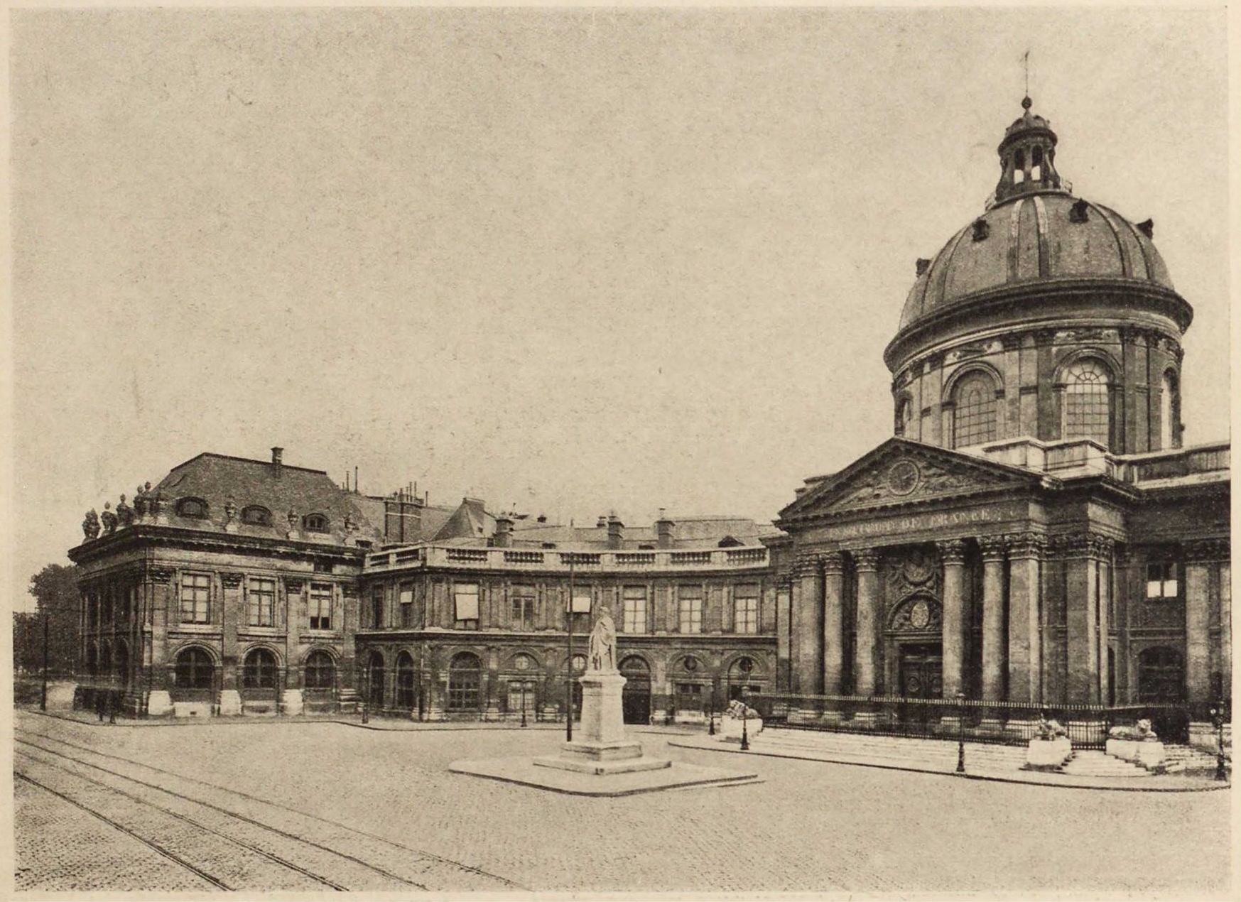 54. Дворец Французского института (прежде Коллеж четырех наций). L’Institut de France (Collège de Quatre Nations)
