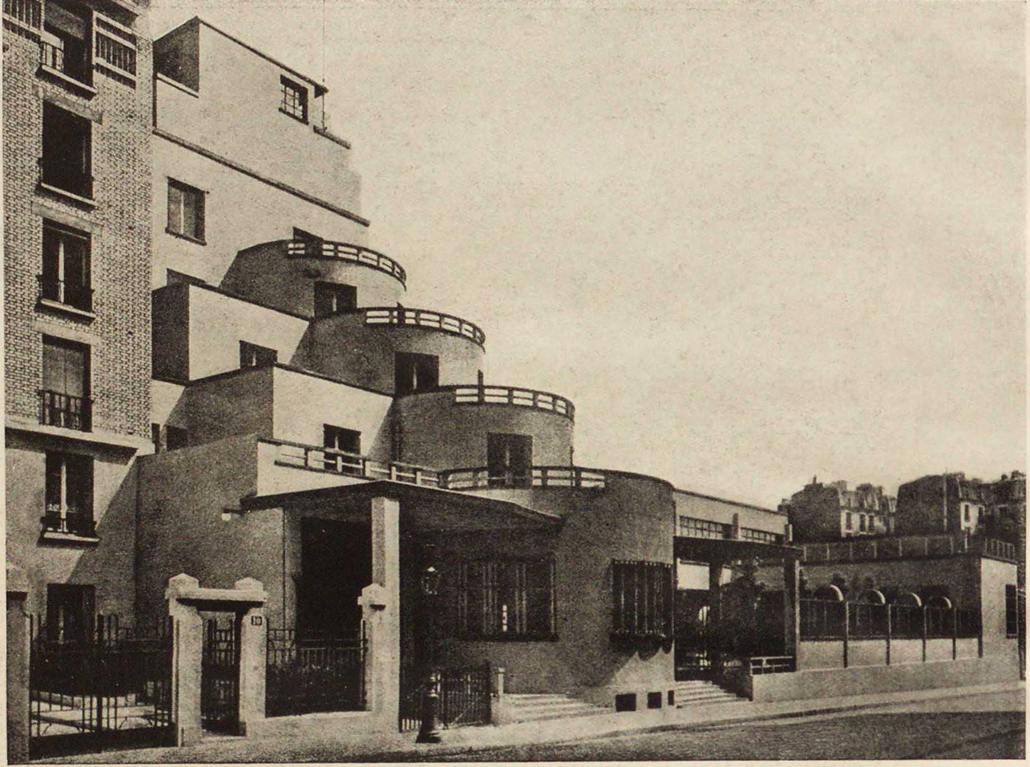 140. Школа на улице Кюсс. Арх. Р. Экспер (1934). Groupe scolaire, rue Kuss