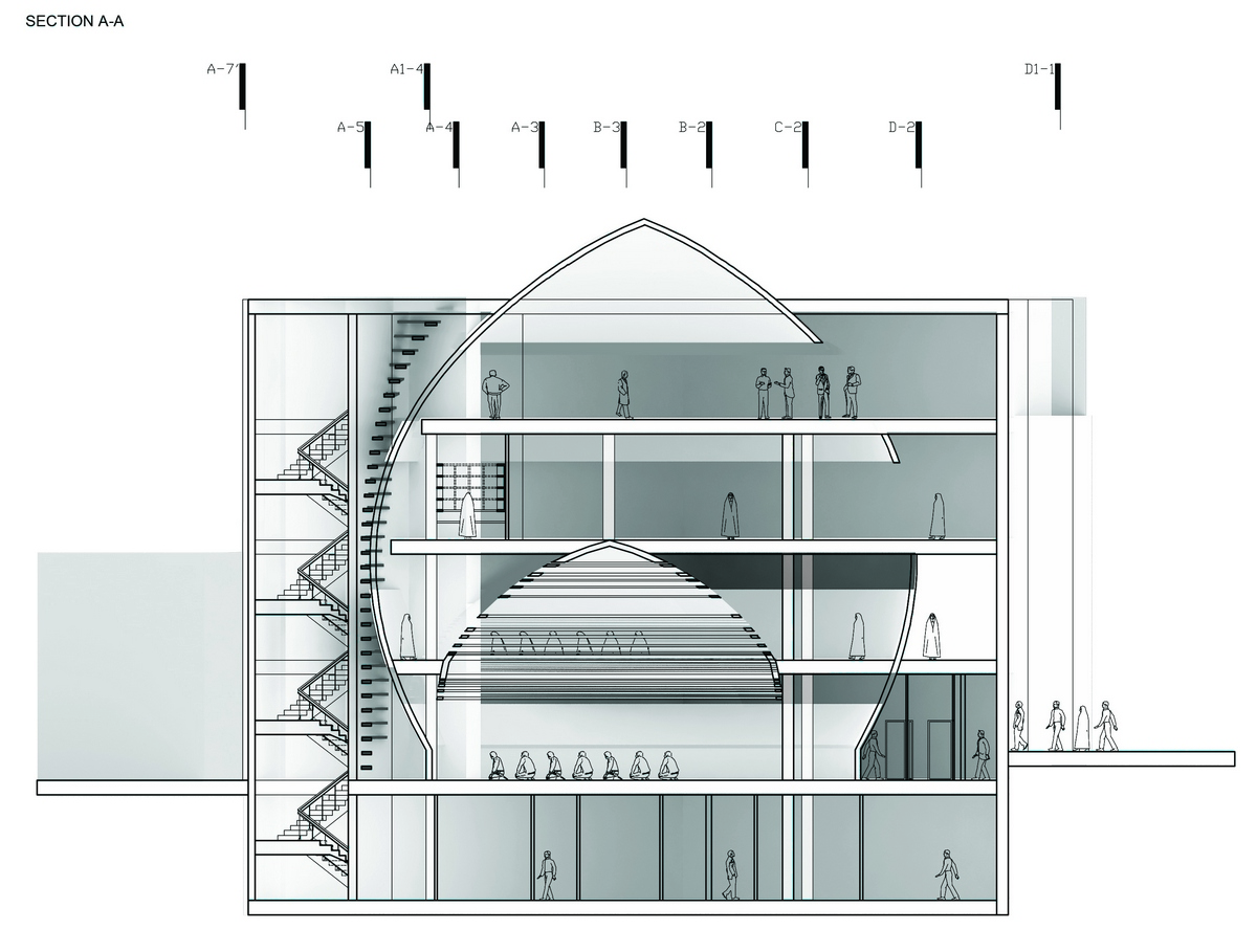 Мечеть Амир-Аль-Моменин. © CAAT Architecture Studio