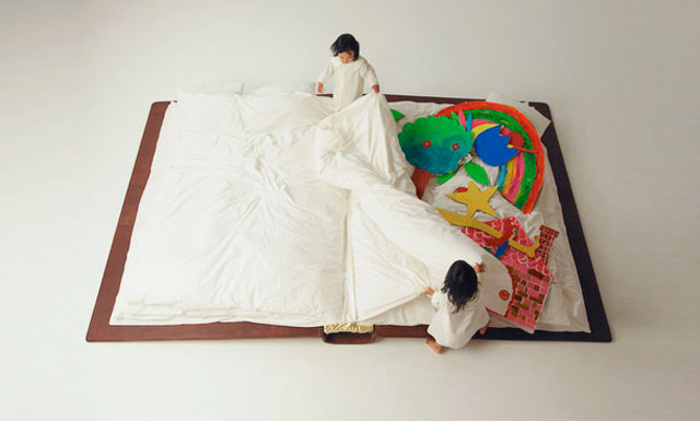 кровать-книжка дизайнерская