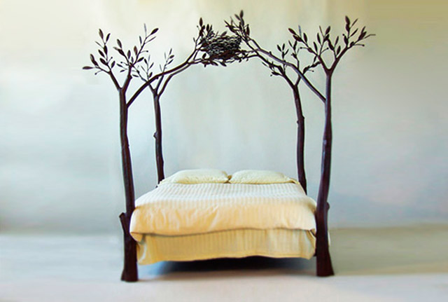 кровать-дерево дизайнерская