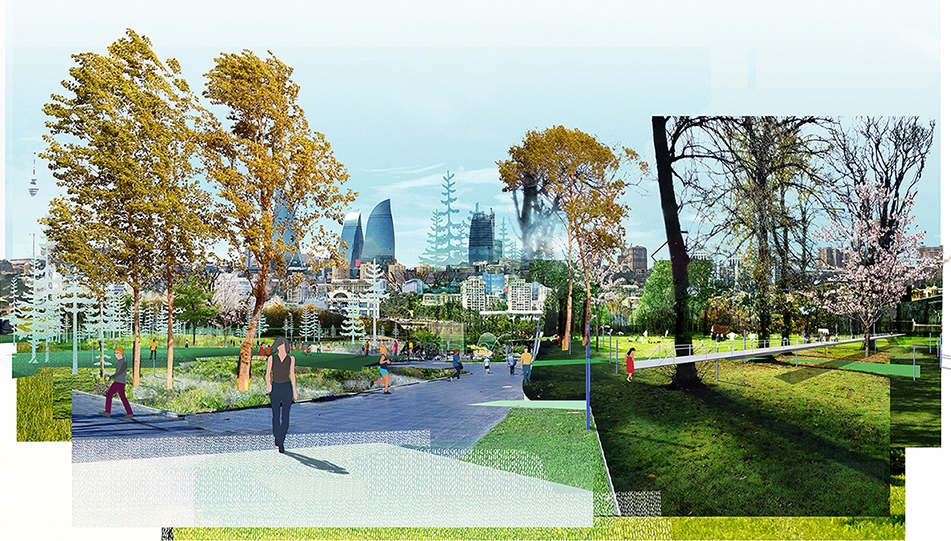 Первая третья премия. Проект “PLANTING THE CITY”. Авторский коллектив: PIERRE-FRANÇOIS LE JEANNE (Франция, Париж)
