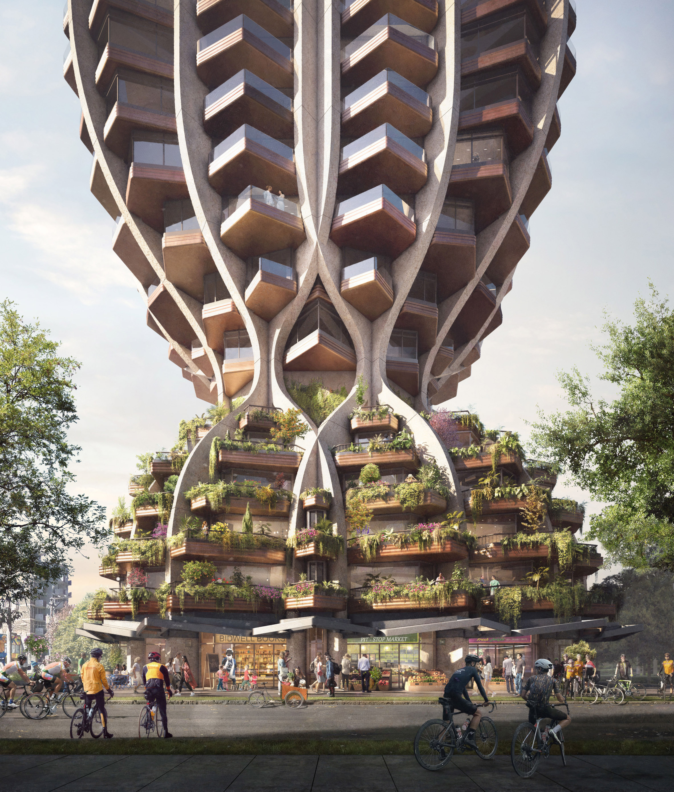 British architecture and design firm Heatherwick Studio has unveiled visuals of a pair of residential skyscrapers planned for Vancouver, Canada. 2021