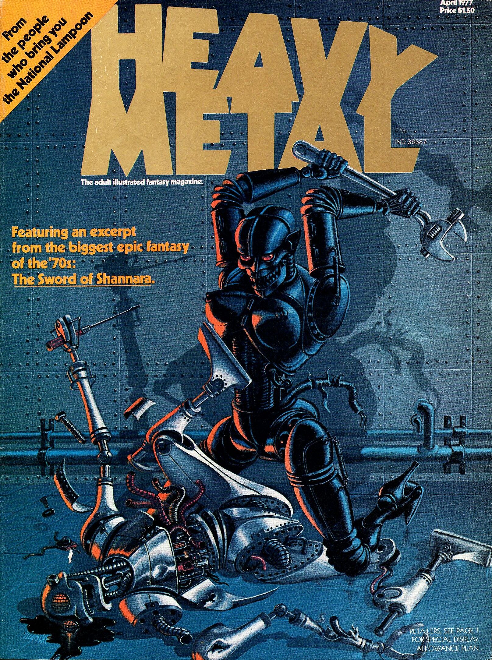 Heavy Metal. 1977. April – Volume 1 No. 1