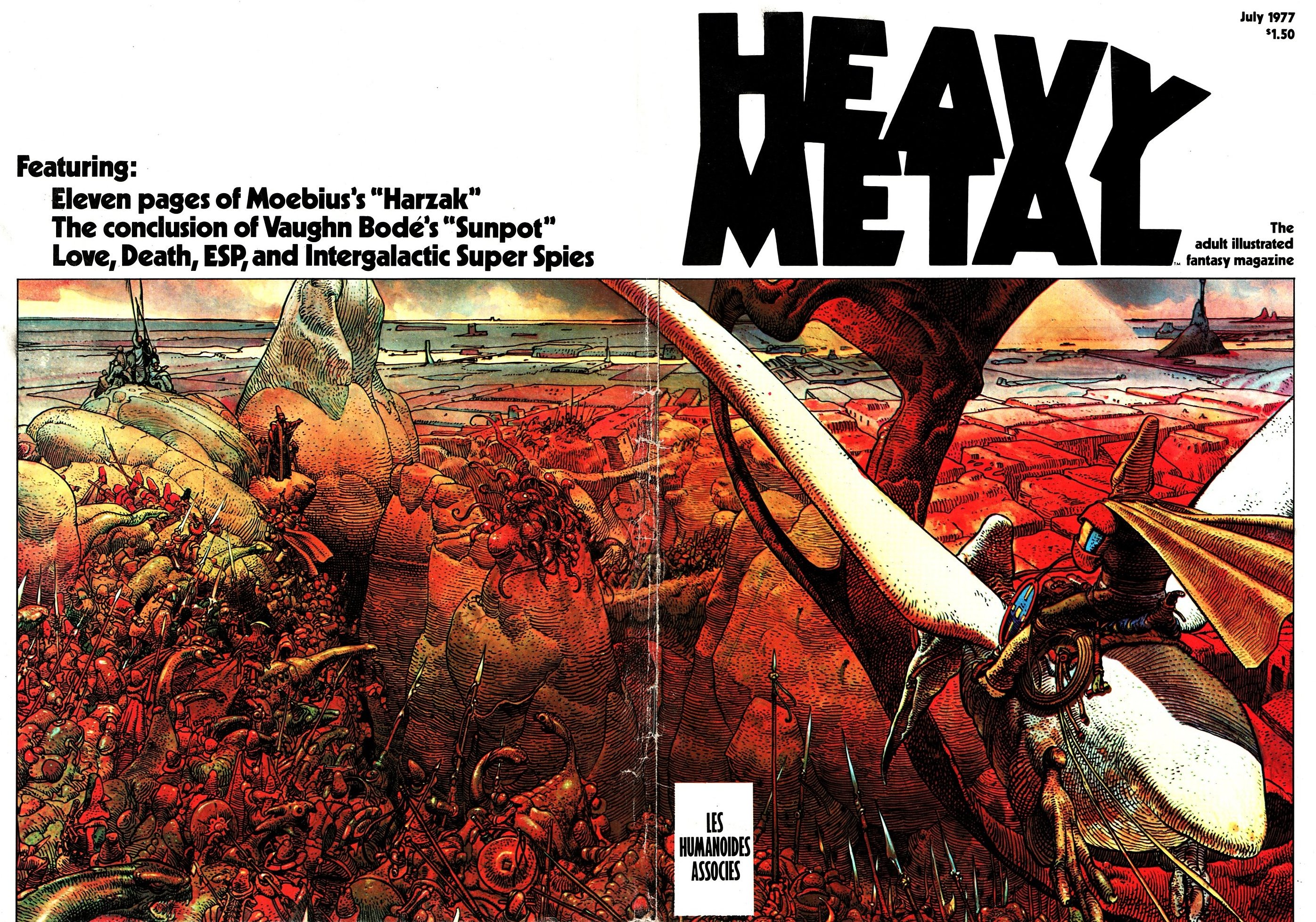 Heavy Metal. 1977. July – Volume 1 No. 4