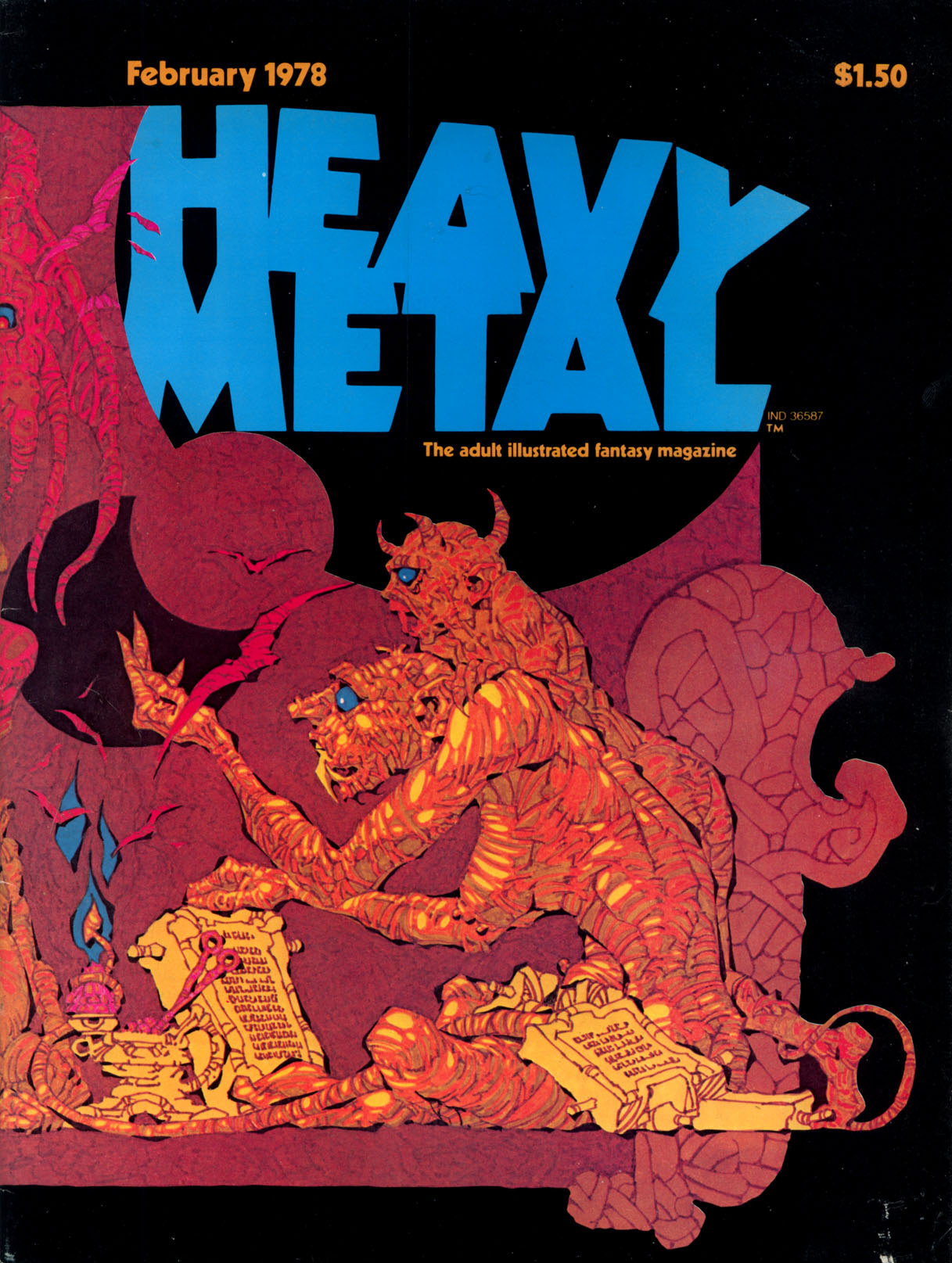 Heavy Metal. 1978. February – Volume 1 No. 11