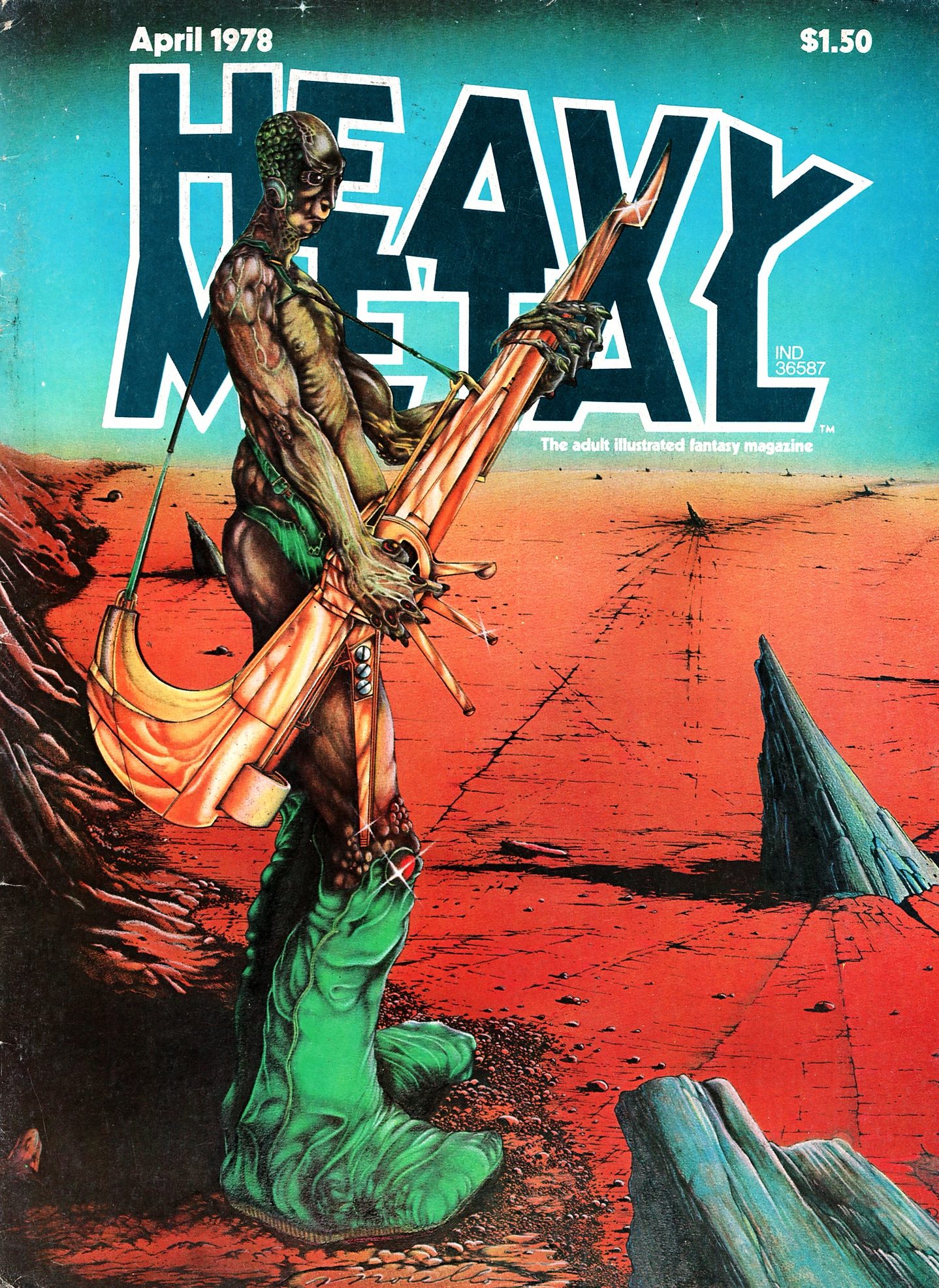 Heavy Metal. 1978. April – Volume 1 No. 13