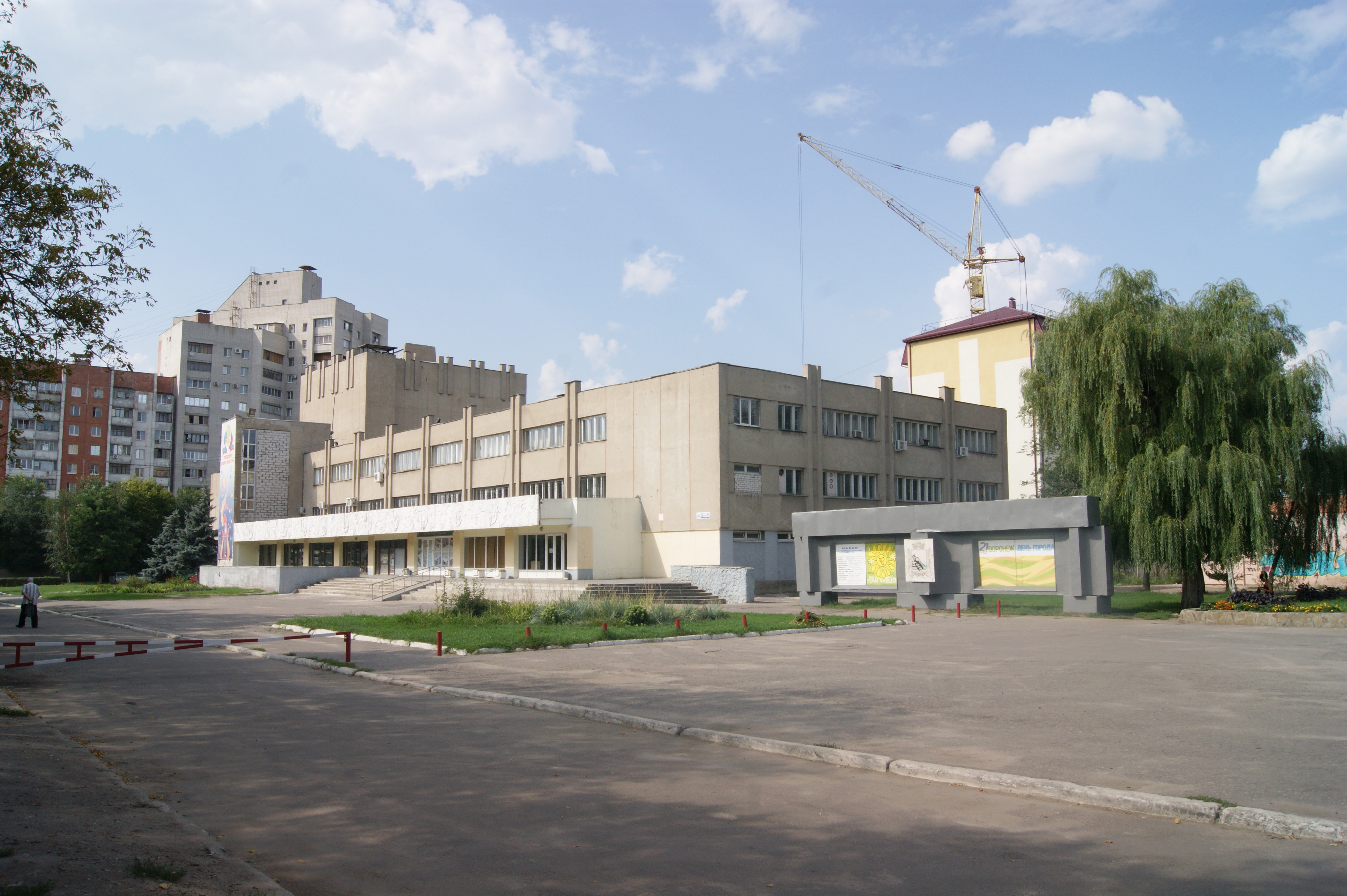 Городской дворец культуры в Воронеже до реконструкции