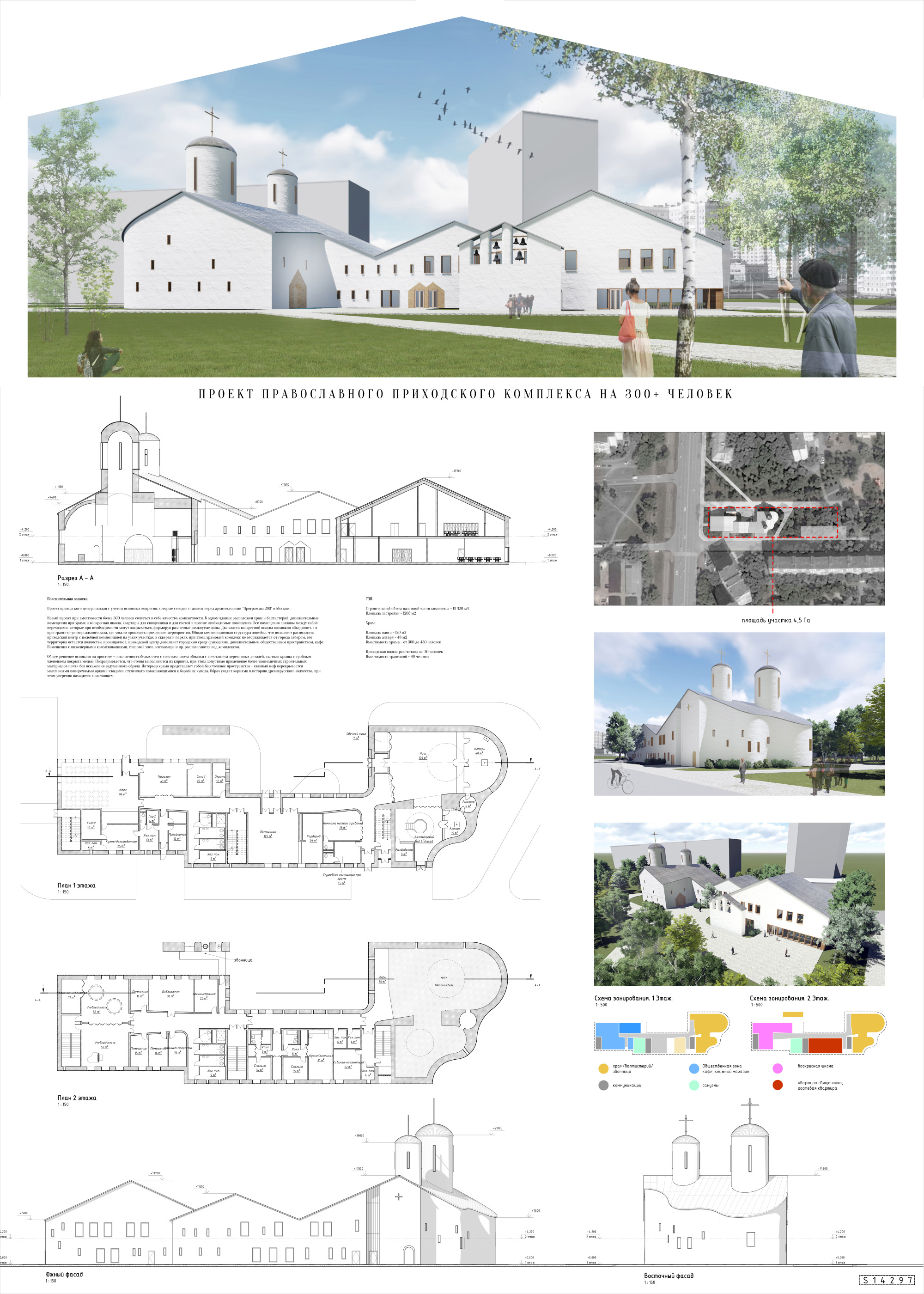 Итоги конкурса «Проект православного храма вместимостью 300, 600 и 900  человек с приходским комплексом» | портал о дизайне и архитектуре
