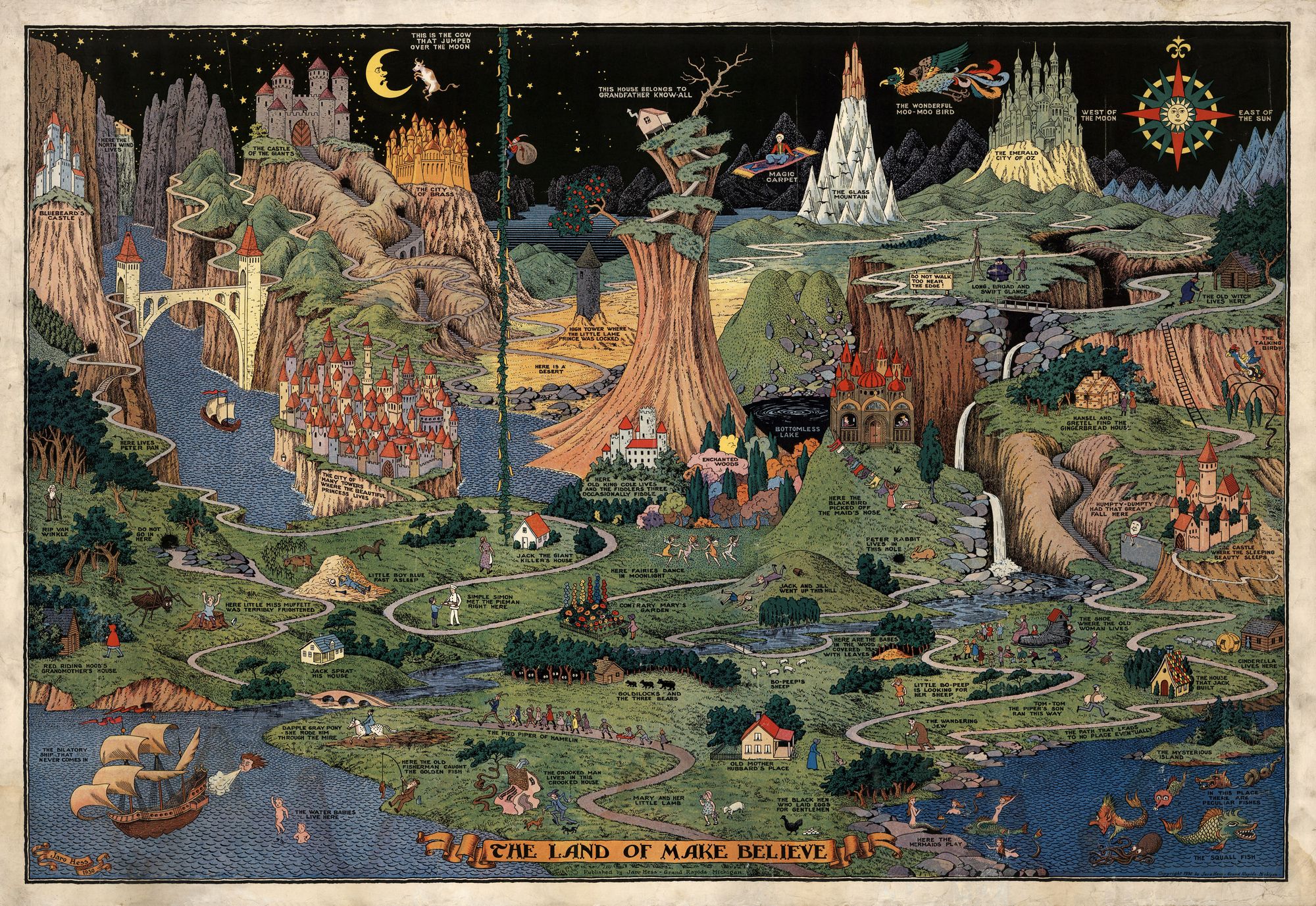 The Land of Make Believe by Jaro Hess, 1930