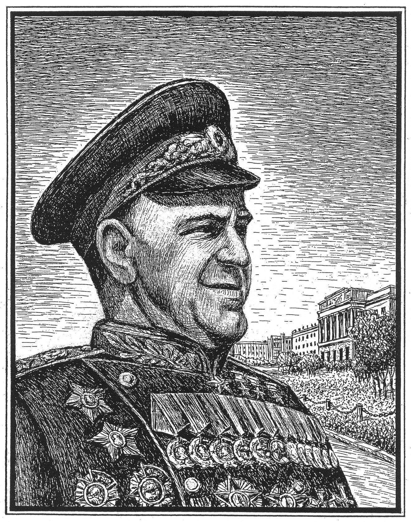 Жуков Георгий Константинович — маршал, четырежды Герой Советского Союза