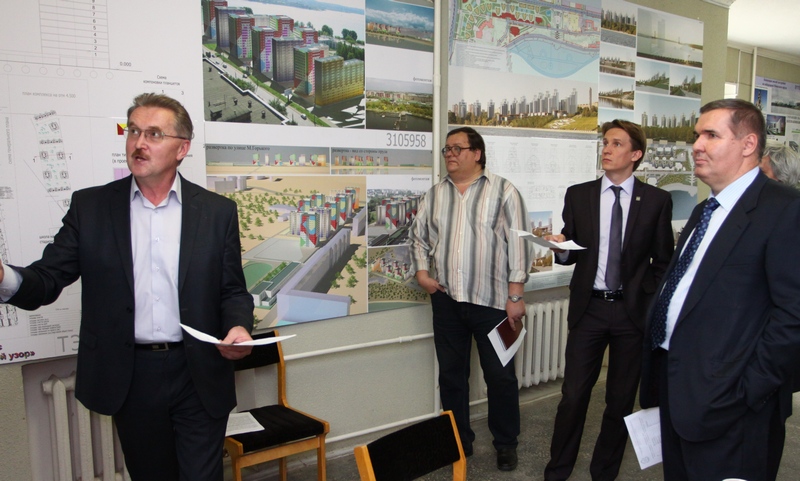 20 сентября 2012 года жюри определило победителей открытого конкурса на лучший архитектурный проект Концепция жилой застройки на набережной Ижевского пруда