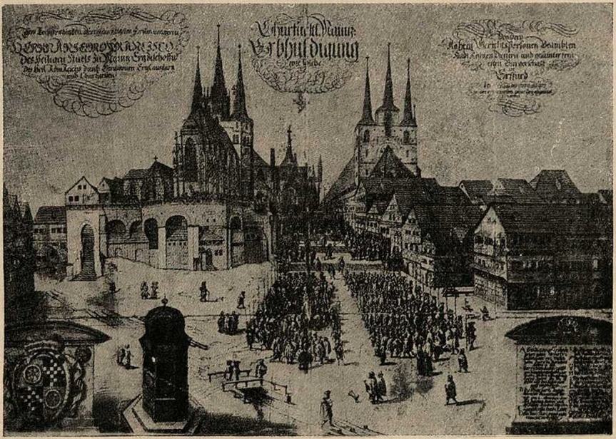 Рис. 41. Friedrich-Wilhelmplatz в изображении конца XVII в.