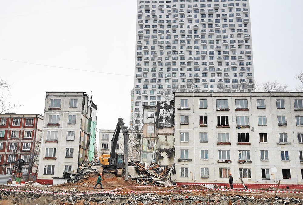Снос домов в Москве