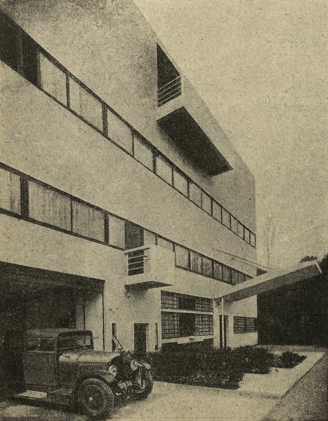 ВИЛЛА в ГАРШ. ЛЕ КОРБЮЗЬЕ и П. ЖАННЕРЕ. LE CORBUSIER und P. JANNERET. VILLA zu GARCHT