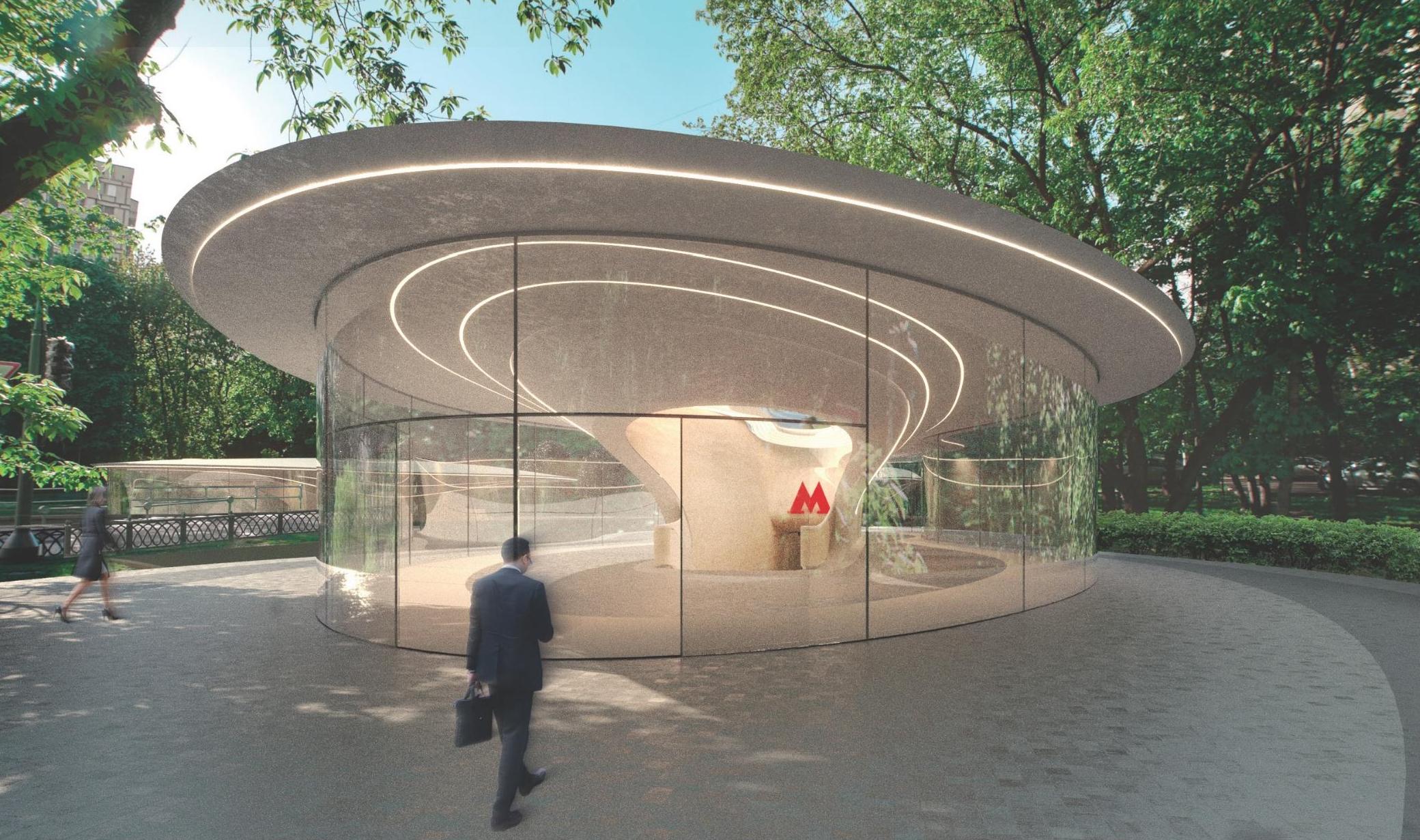 Станция «Кленовый бульвар 2». Консорциум под лидерством Zaha Hadid Architects